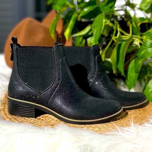 Kate ♠️ Spade Sedgwick Glitter Chelsea Boots - Picture 3 of 12
